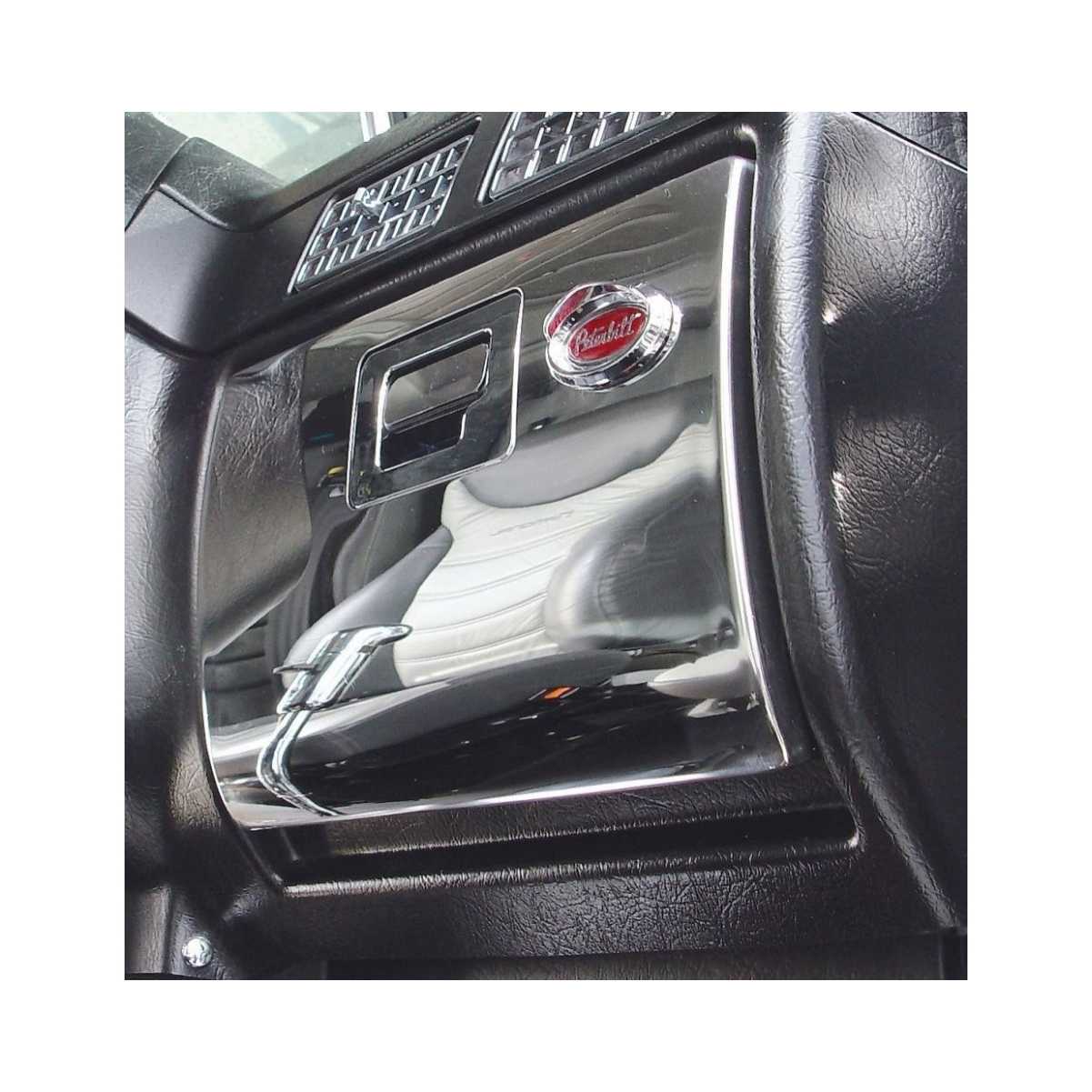 2001-2005 Peterbilt Stainless Glove Box Cover