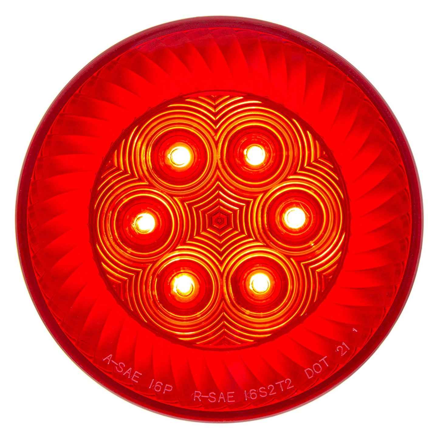 16 LED 4" ROUND TURBINE LIGHT (STOP, TURN & TAIL)