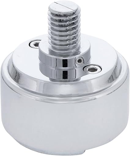 1/2"-13 Thread-On Shift Knob Mounting Adapter For Eaton Fuller Style 9/10 Shifter - Chrome