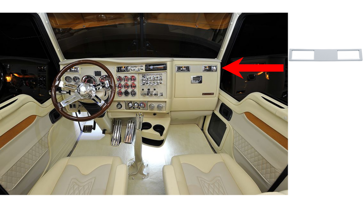 Chrome Lower View Window Trim