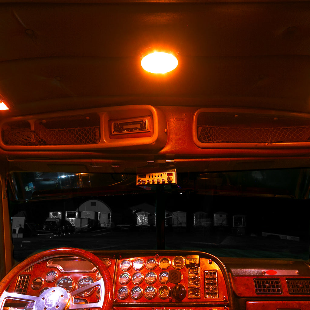 LED Interior Projector Dome Cab Light for Peterbilt | 18 Diodes