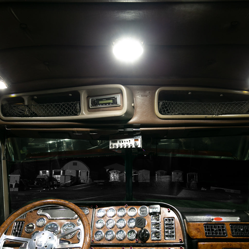LED Interior Projector Dome Cab Light for Peterbilt | 18 Diodes