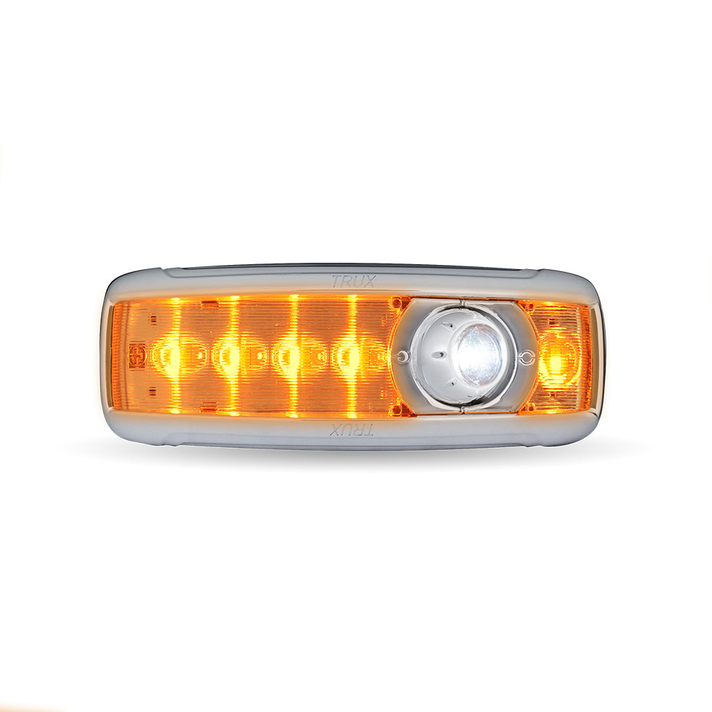 LED Interior Projector Dome & Map Cab Light for Kenworth = 11 Diodes