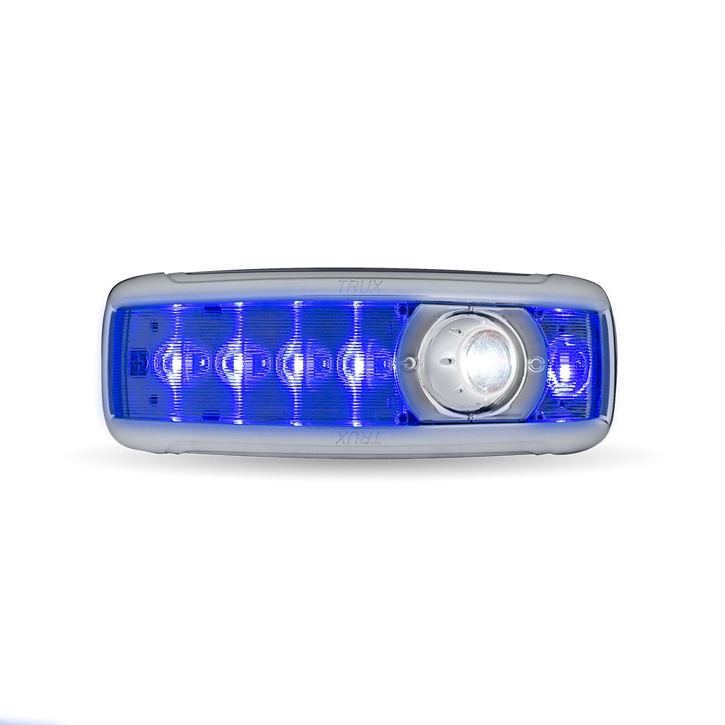 LED Interior Projector Dome & Map Cab Light for Kenworth = 11 Diodes