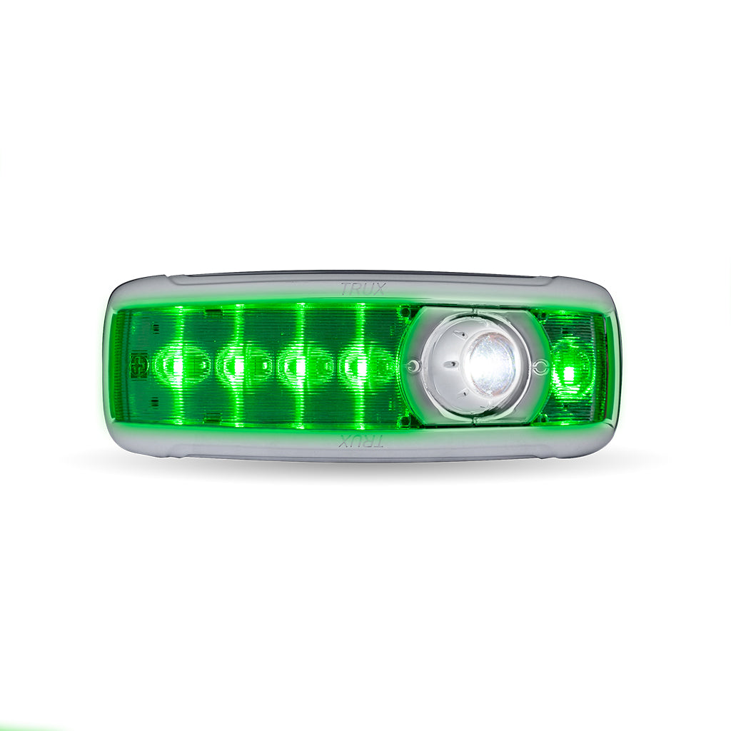 LED Interior Projector Dome & Map Cab Light for Kenworth = 11 Diodes