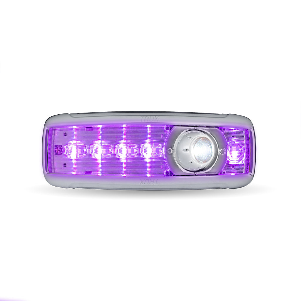 LED Interior Projector Dome & Map Cab Light for Kenworth = 11 Diodes
