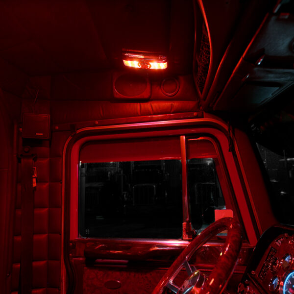 LED Interior Projector Dome & Map Cab Light for Peterbilt| 9 Diodes