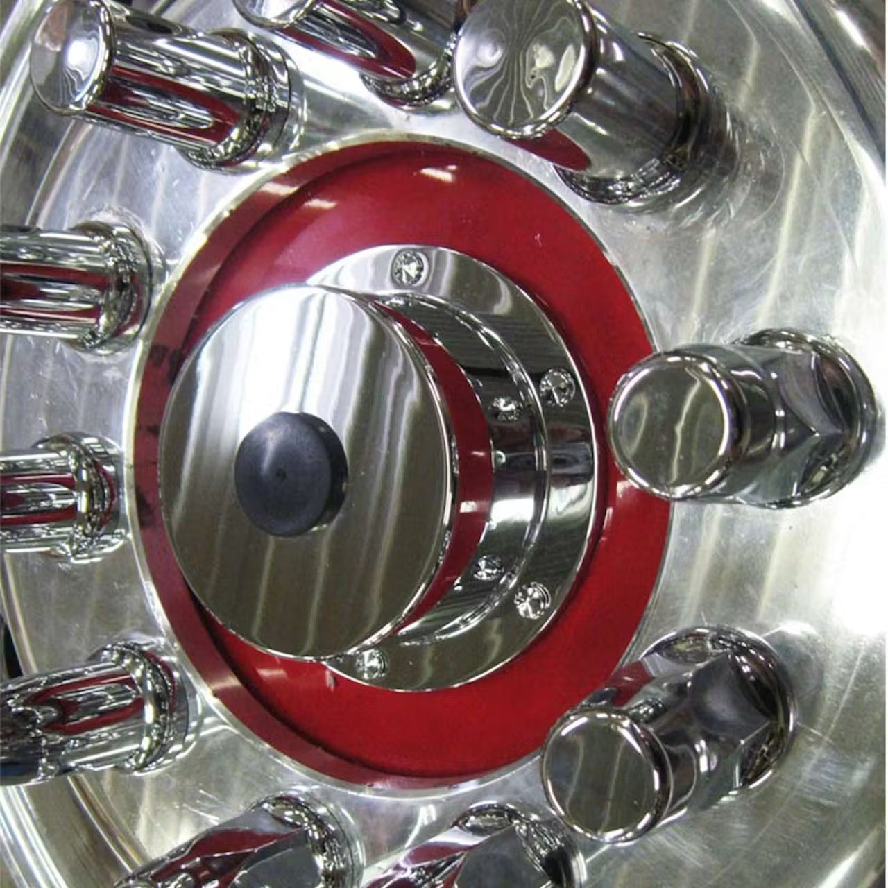 Chrome Plated Billet Custom Front Oil Cap