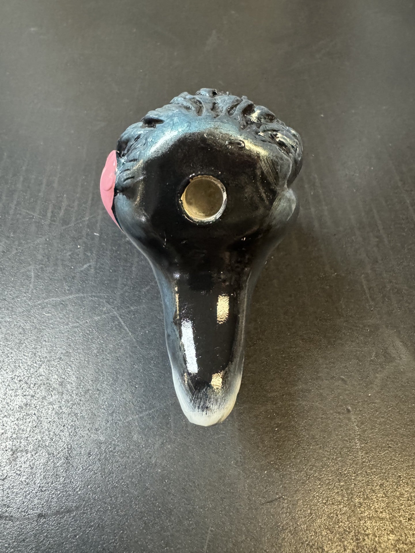 Top Hat Wolf Shifter Head