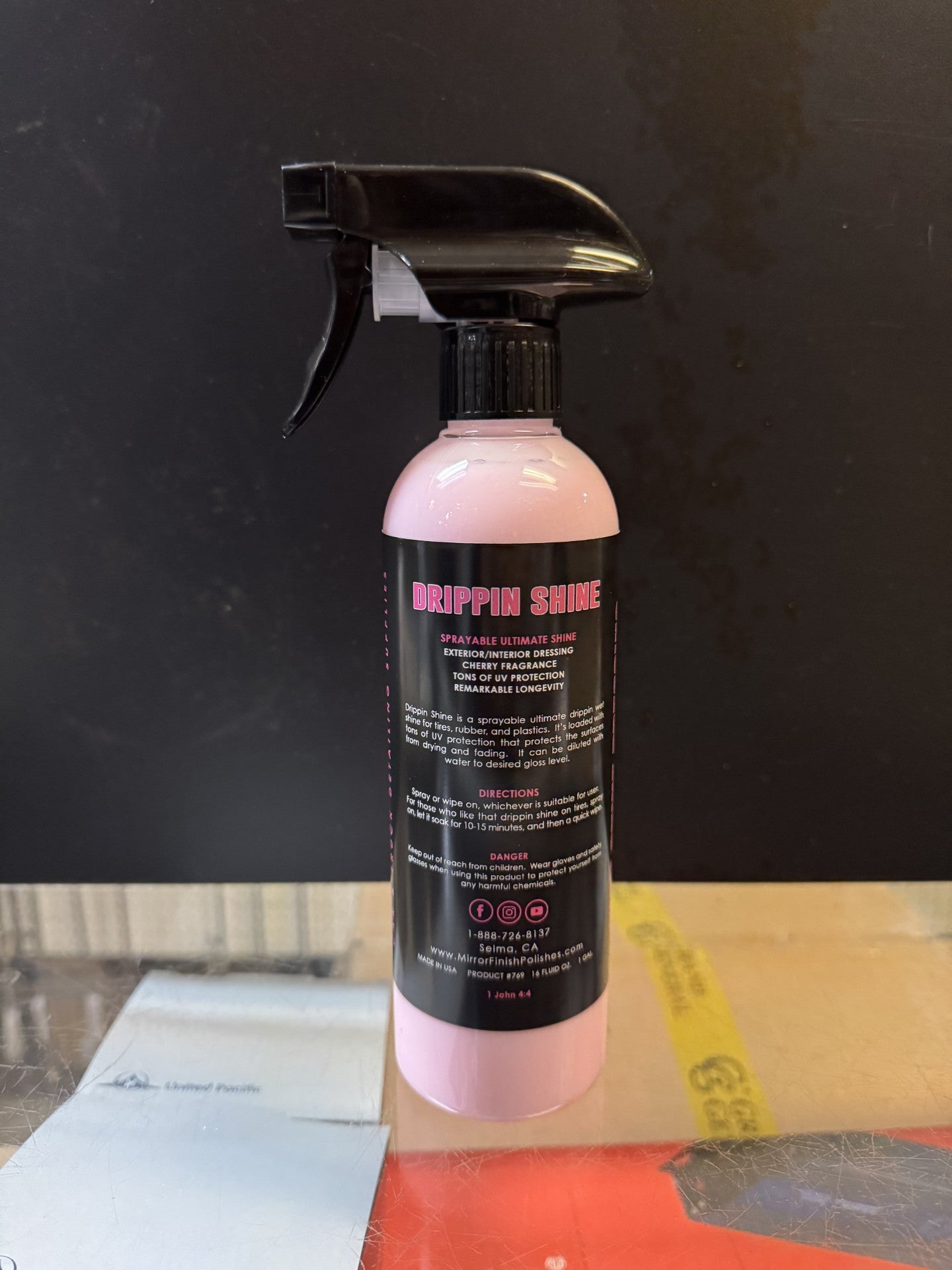 Dripping Shine Tire Shine
