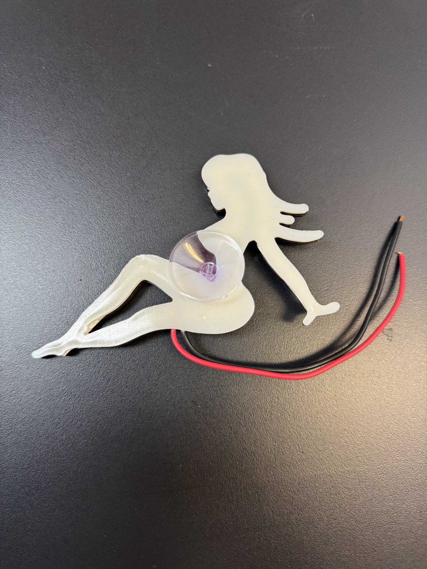 SITTING NUDE LADY LED