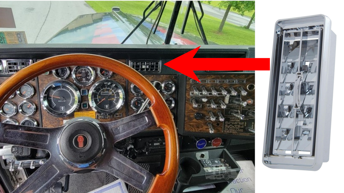 A/C Dash Vents for Kenworth 1998-2002
