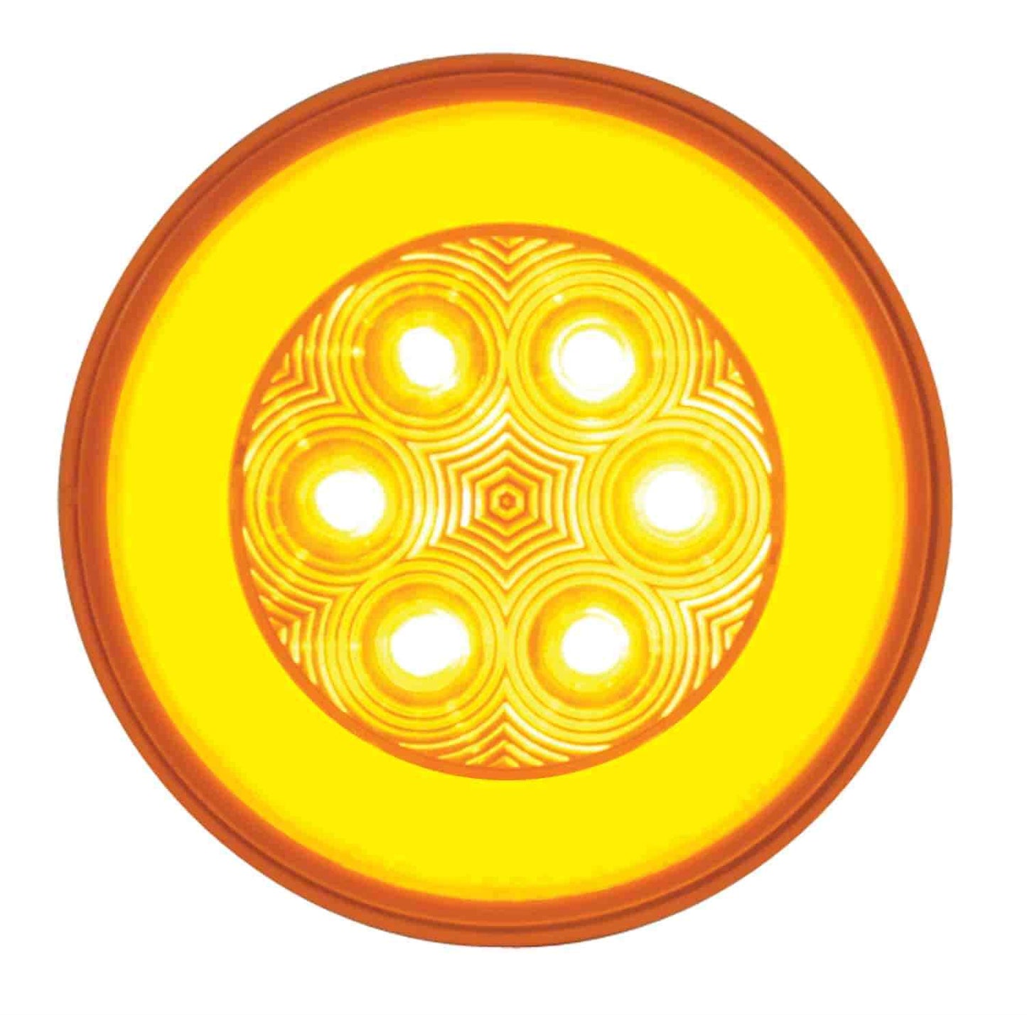 21 LED 4" ROUND GLOLIGHT (STOP, TURN & TAIL)