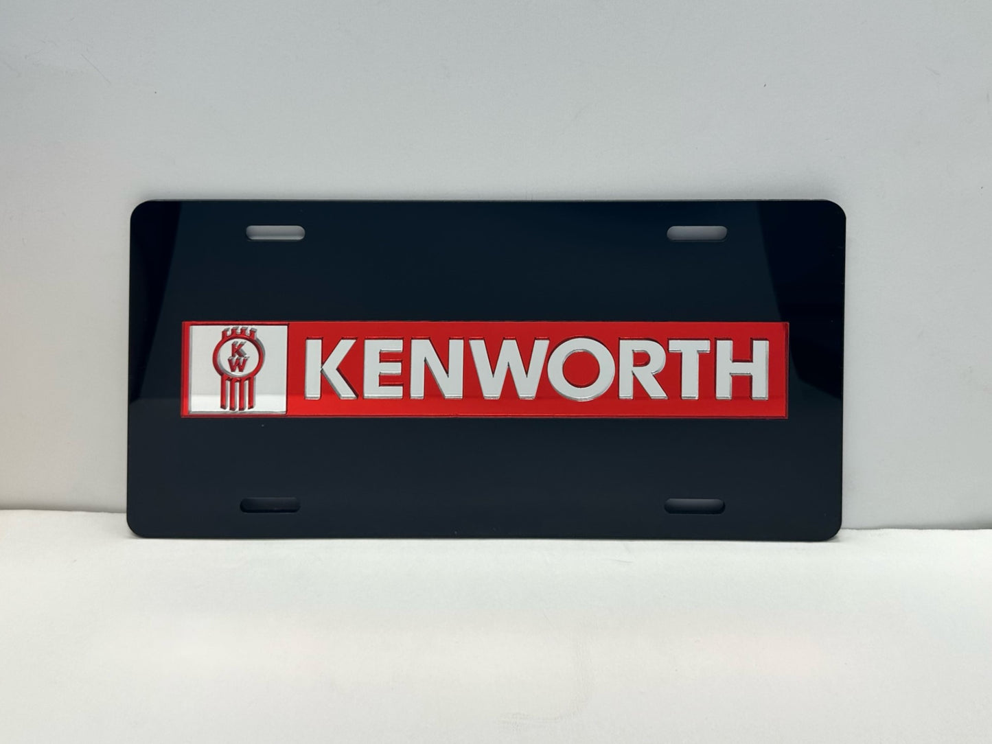 KENWORTH COLOR LICENSE PLATE FRAMES