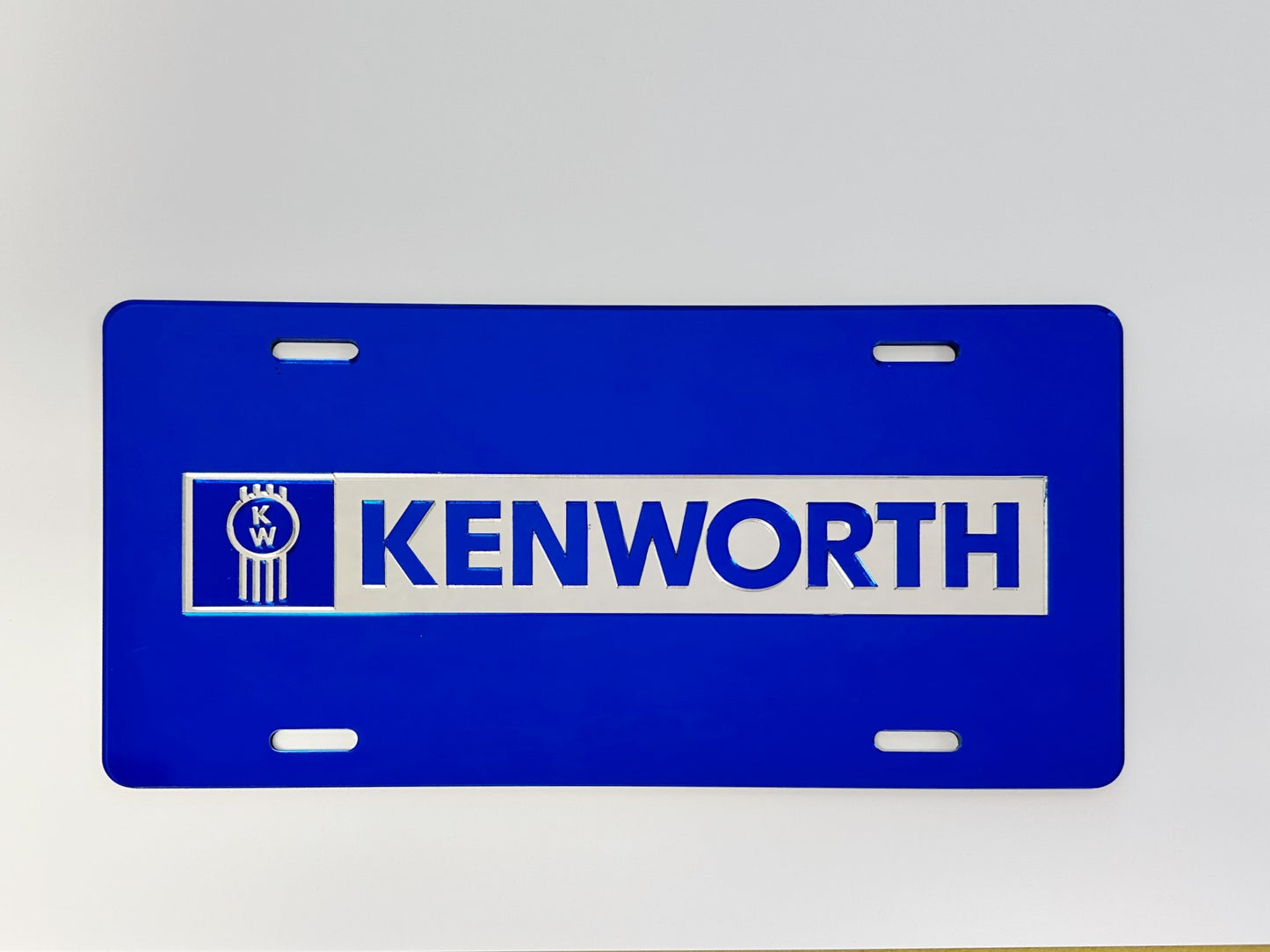 KENWORTH COLOR LICENSE PLATE FRAMES