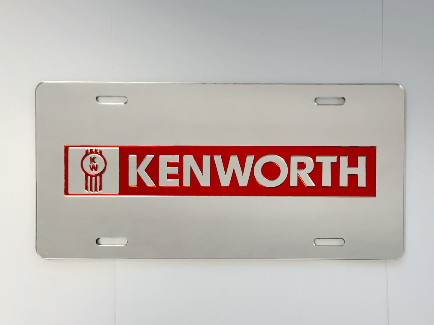 KENWORTH COLOR LICENSE PLATE FRAMES
