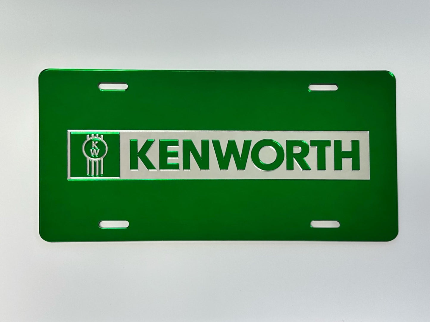 KENWORTH COLOR LICENSE PLATE FRAMES