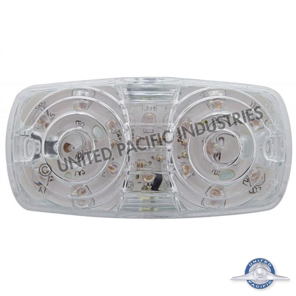 16 LED Rectangular Clearance/Marker Light w/ 2 Wires