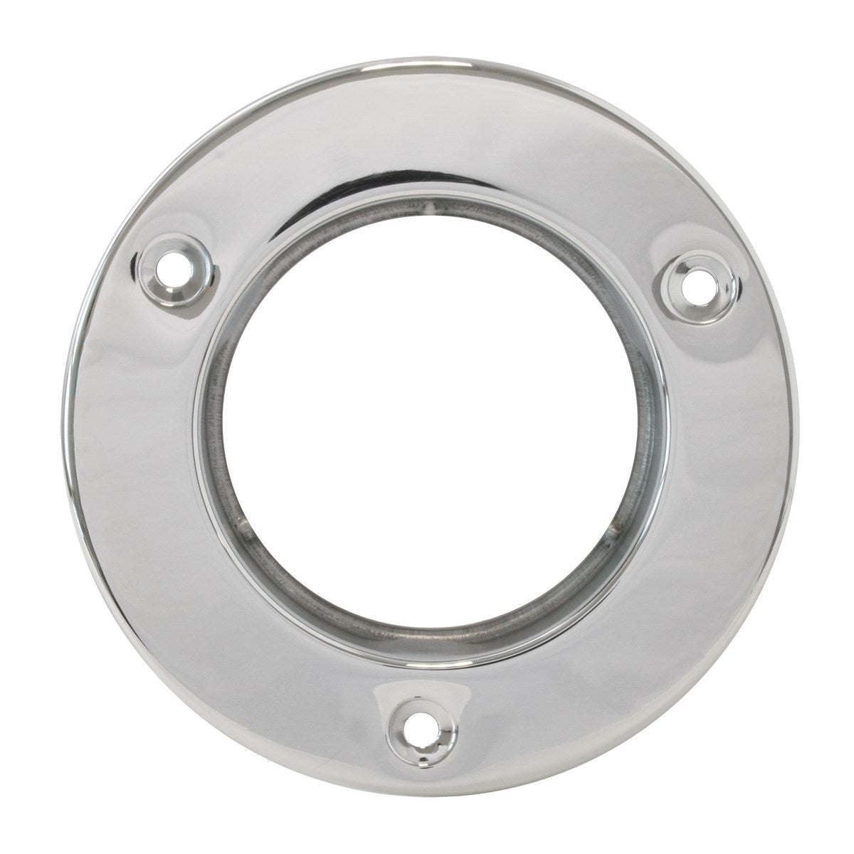 STAINLESS STEEL FLANGE MOUNT BEZEL FOR 2-1/2″ ROUND LIGHT