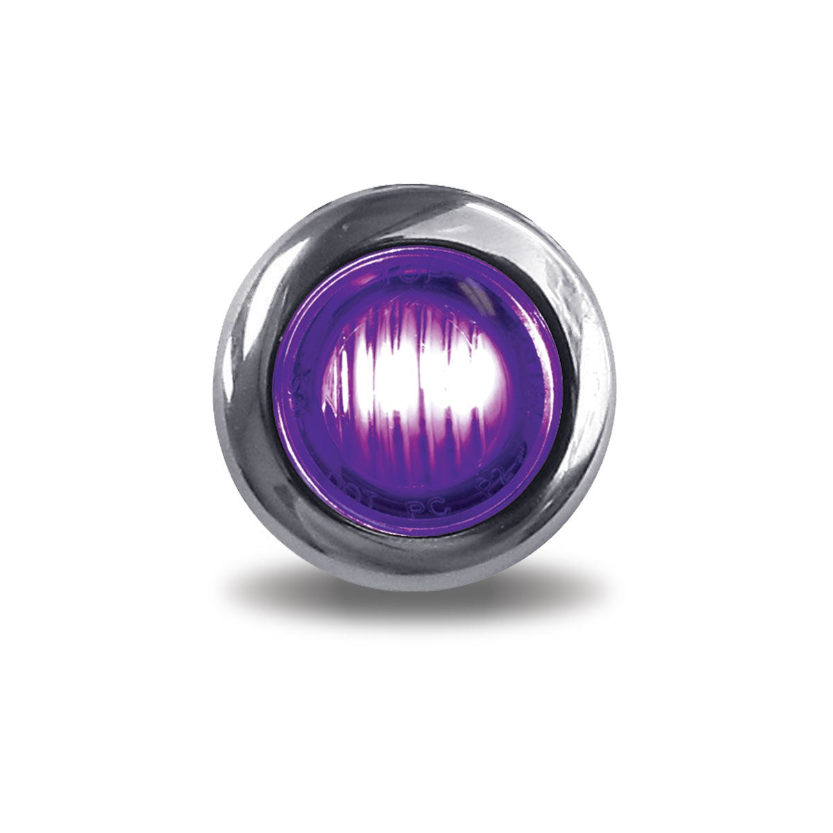 Dual Revolution Amber Marker to Auxiliary Mini Button LED Light
