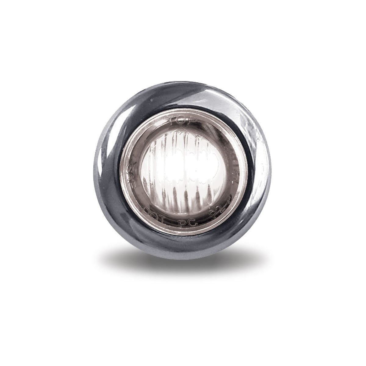 Dual Revolution Amber Marker to Auxiliary Mini Button LED Light