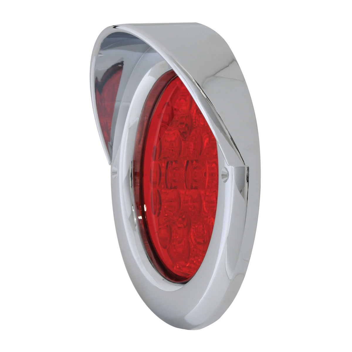 GROMMET COVER W/ VISOR FOR 4″ ROUND LIGHT