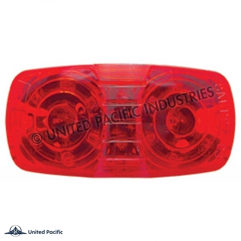 16 LED Rectangular Clearance/Marker Light w/ 2 Wires