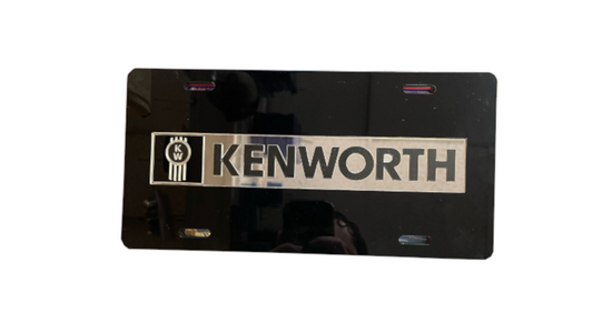 KENWORTH COLOR LICENSE PLATE FRAMES