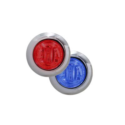 MAXXIMA 3/4" ROUND P2P3 CM RED DUAL COLOR LED LIGHT