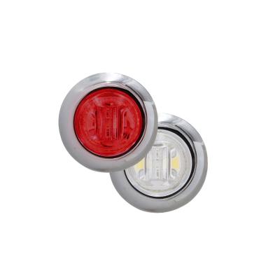 MAXXIMA 3/4" ROUND P2P3 CM RED DUAL COLOR LED LIGHT