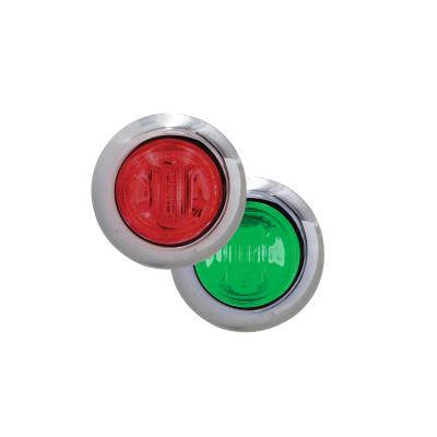 MAXXIMA 3/4" ROUND P2P3 CM RED DUAL COLOR LED LIGHT