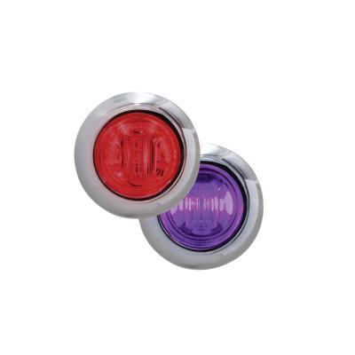 MAXXIMA 3/4" ROUND P2P3 CM RED DUAL COLOR LED LIGHT