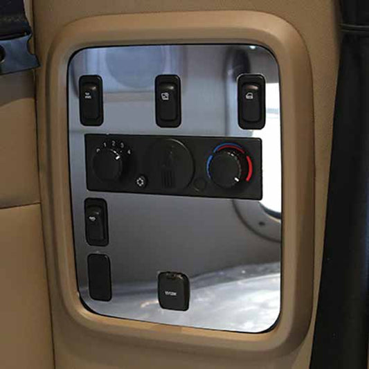 Kenworth T680/ T880 Sleeper Control Panel Stainless Steel