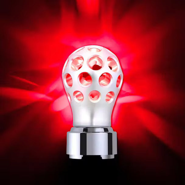 Thread-On Phoenix Ball Gearshift Knob With LED 13/15/18 Speed Adapter