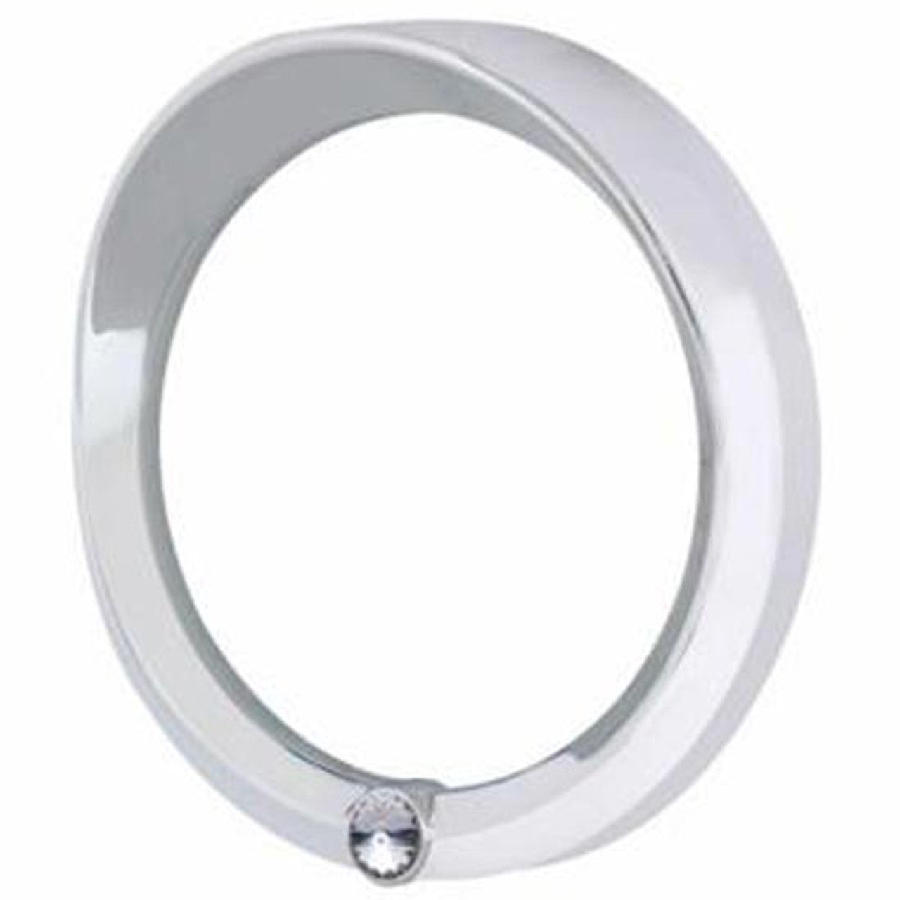 Signature Series Speed/Tachometer Gauge Bezel With Visor & Color Crystal For 2006+ Peterbilt