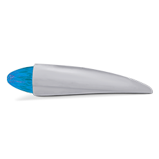 Amber Marker to Auxiliary “Bullet” Style Cab LED Light with Housing – 19 Diodes