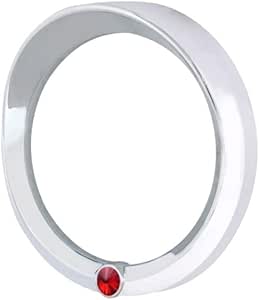 Signature Series Speed/Tachometer Gauge Bezel With Visor & Color Crystal For 2006+ Peterbilt