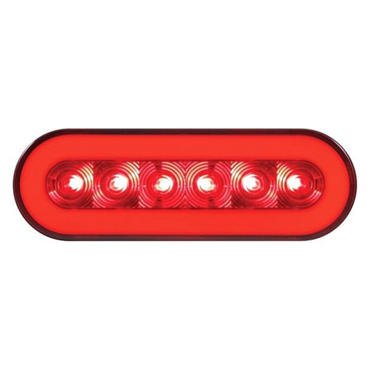 22 LED 6" OVAL GLOLIGHT (STOP, TURN & TAIL)