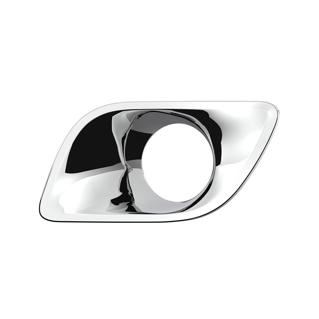 Chrome Plastic Fog Light Bezel For 2013-2021 Kenworth T680