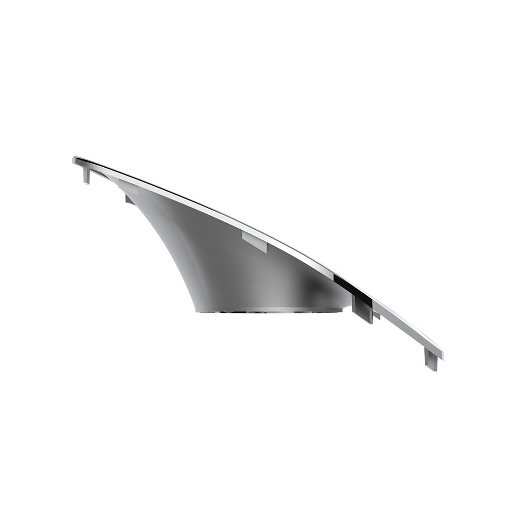 Chrome Plastic Fog Light Bezel For 2013-2021 Kenworth T680