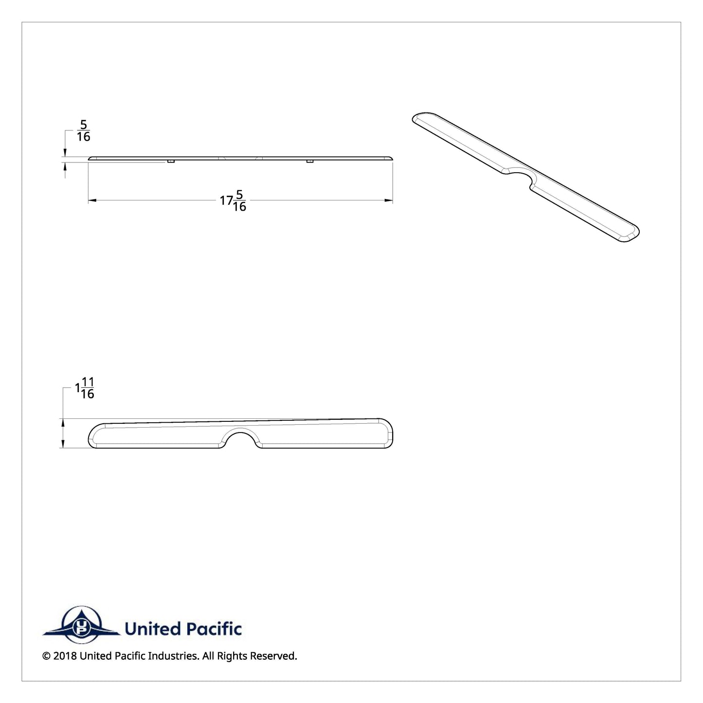 Upper Storage Door Trim For 2006+ Peterbilt (Pair)