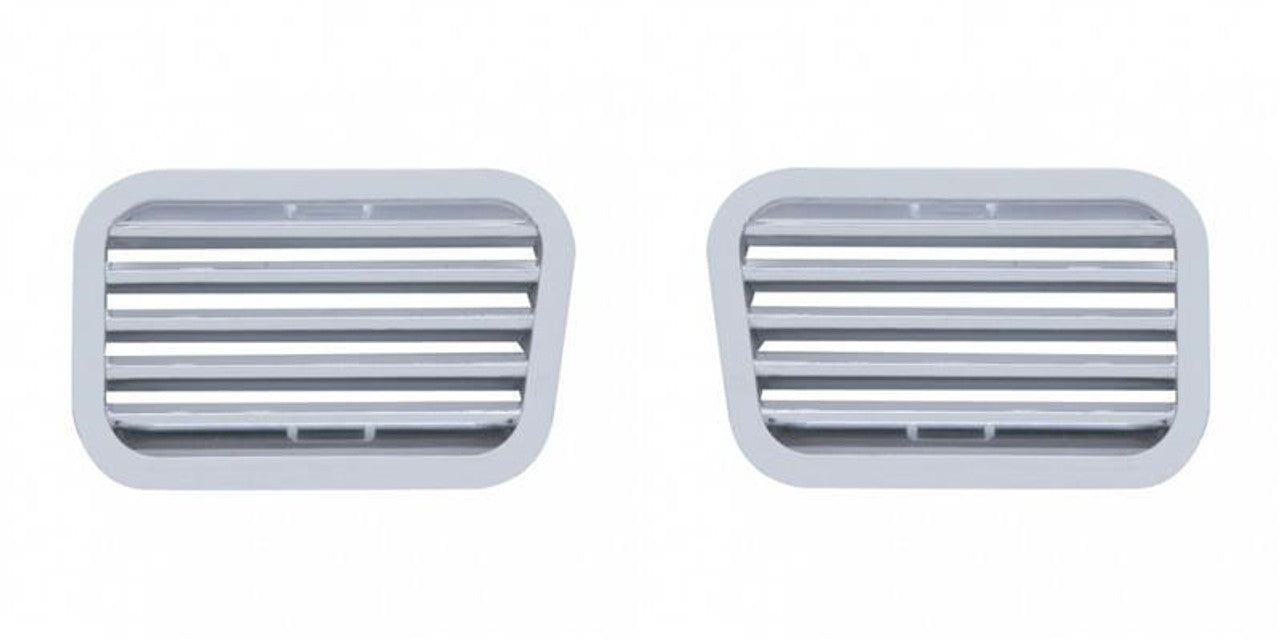 Chrome Plastic A/C Defroster Vent For 2006+ Kenworth W900/T800/T660/T600- Passenger