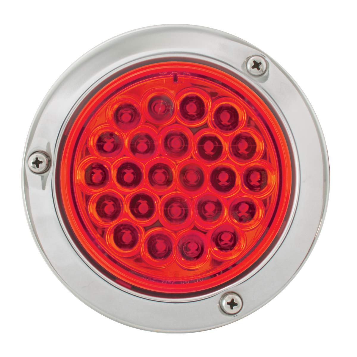STAINLESS STEEL FLANGE MOUNT BEZEL FOR 4″ ROUND LIGHT