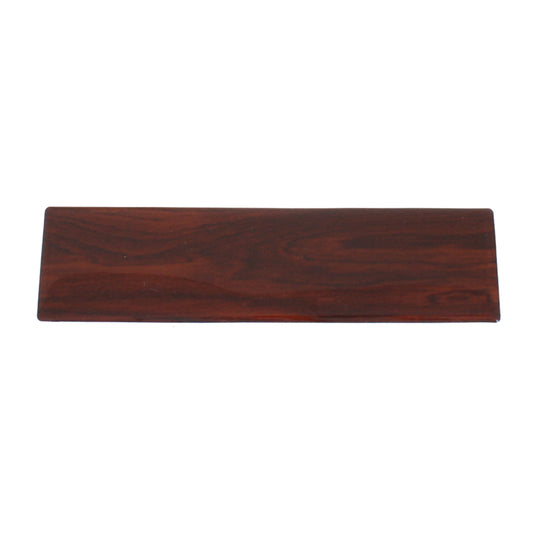 Kenworth Wood & Chrome Pattern Top Compartment Cover