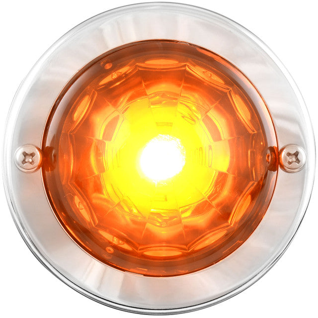 Mini Super Star Watermelon LED Sealed Light with Stainless Steel Bezel