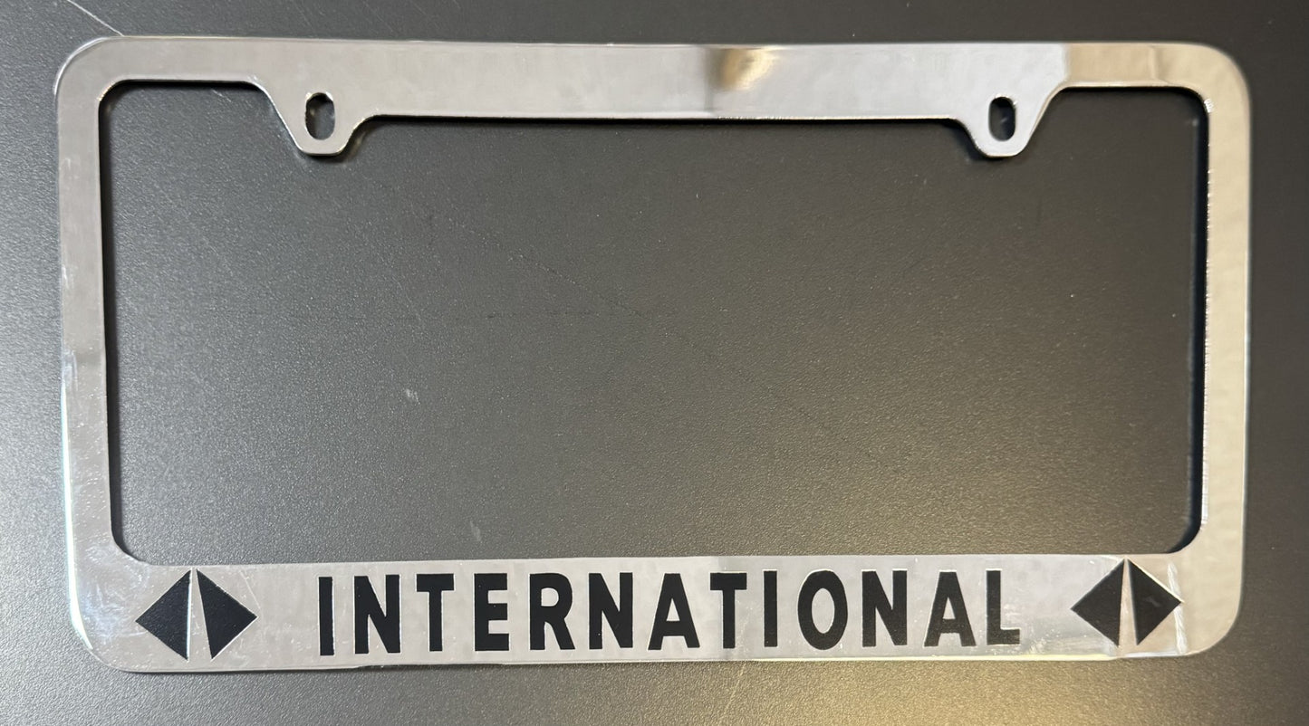 INTER LICENSE PLATE FRAMES
