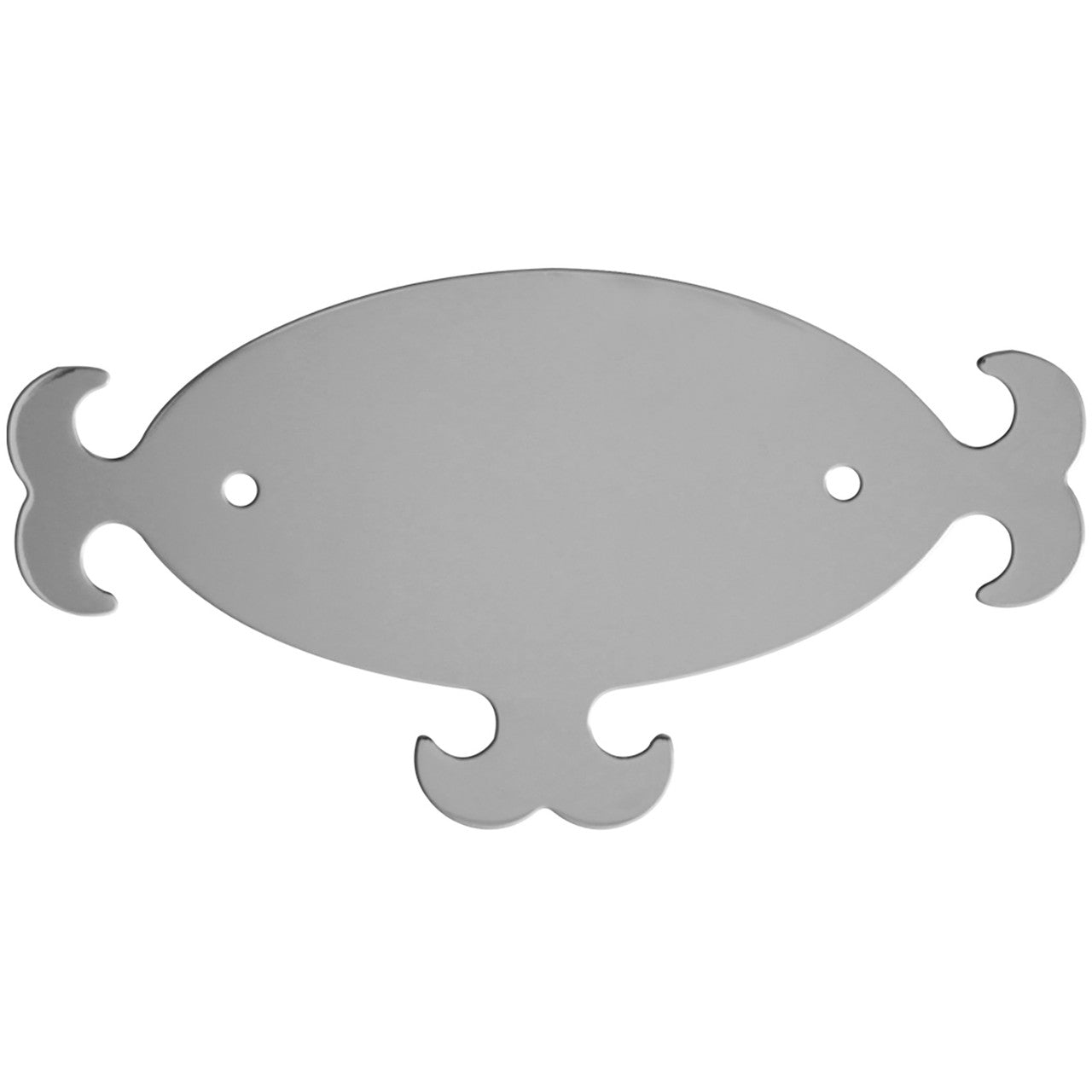 Chrome Hood Emblem Peterbilt Accent