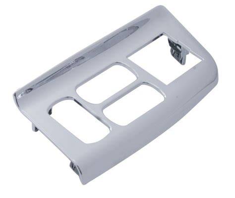 Chrome Plastic Window Switch Panel For 1999-2010 Peterbilt 387