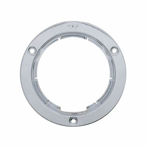 STAINLESS STEEL MOUNTING BEZEL FOR 4" ROUND LIGHT