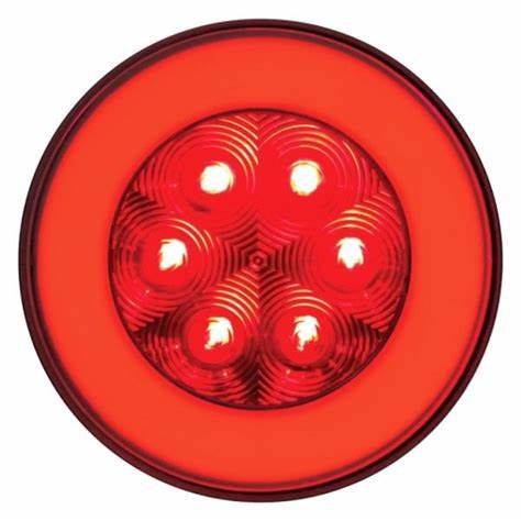 21 LED 4" ROUND GLOLIGHT (STOP, TURN & TAIL)